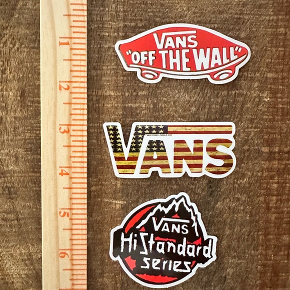 VANS STICKERS 5 UNIQUE STICKERS - Picture 3 of 3